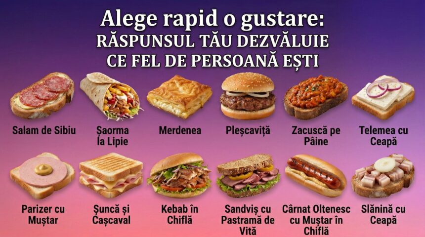 Alege o gustare și îți spun ce fel de persoană ești 51 657344988