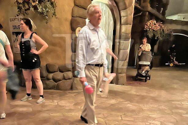 lindsey graham lives it up at disney world during partial government shutdown 69ca8a400c02e