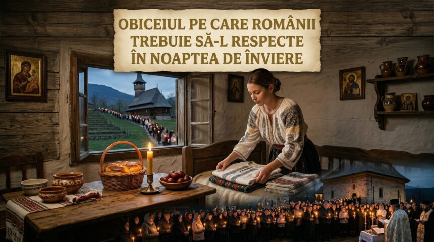 Sâmbăta Mare 2026: Obiceiul pe care românii trebuie să-l respecte în noaptea de Înviere 51 669531072