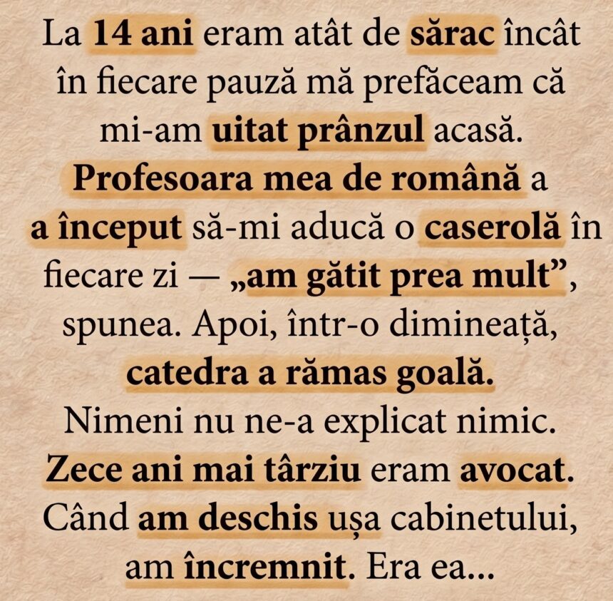 La 14 ani, foamea era singurul lucru pe care-l aveam din belșug. 51 671813707