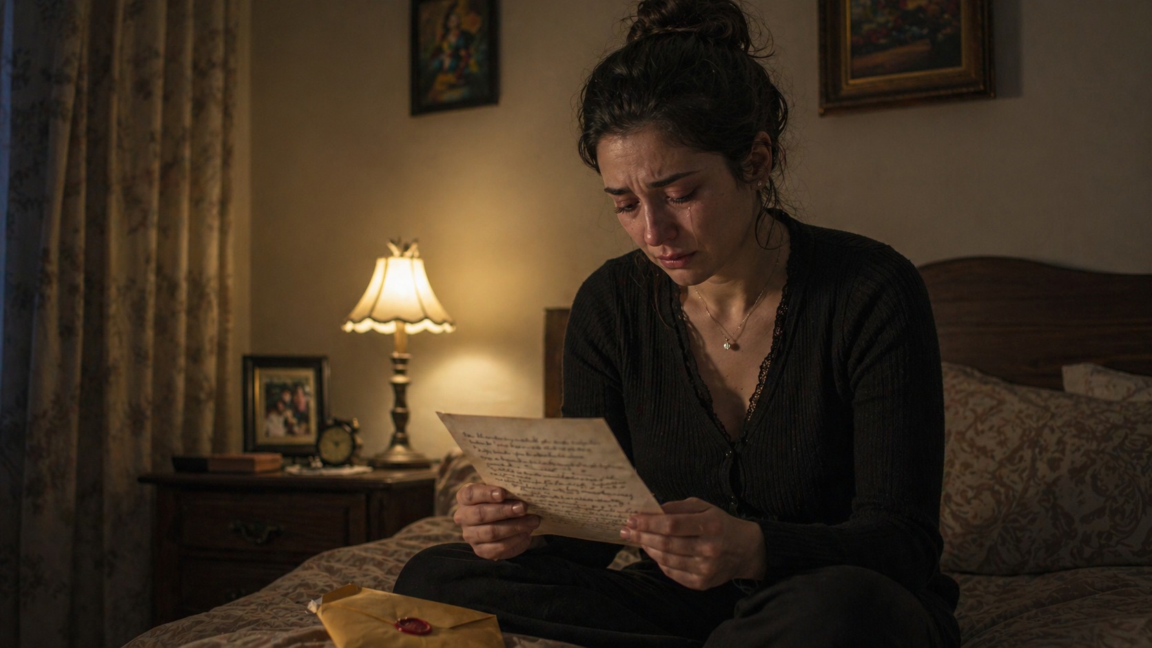 O femeie necunoscută a apărut la înmormântarea tatălui meu. Mama a leșinat când a văzut-o. Apoi mi-a întins un plic care a schimbat tot." 52 680215273