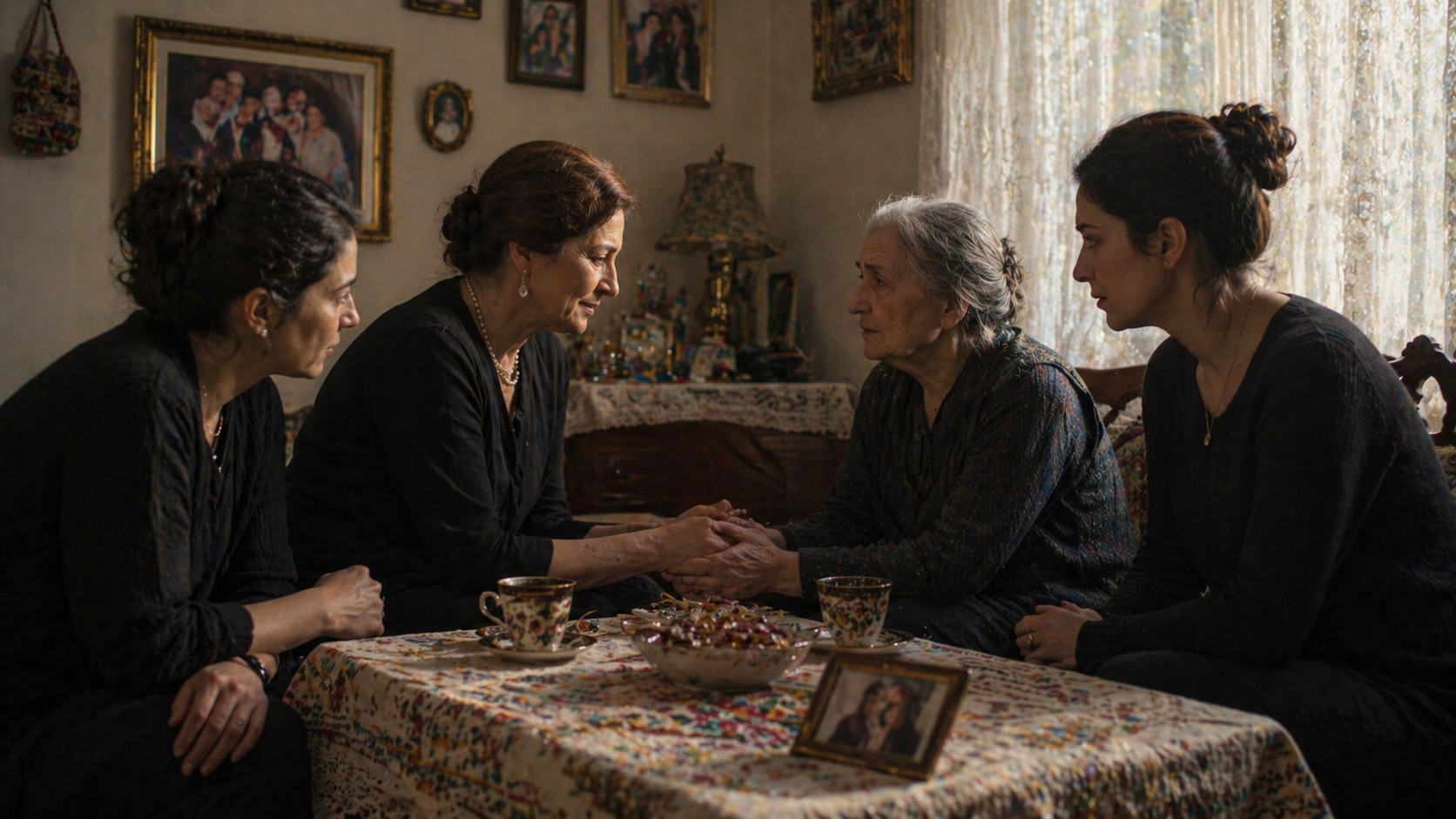 O femeie necunoscută a apărut la înmormântarea tatălui meu. Mama a leșinat când a văzut-o. Apoi mi-a întins un plic care a schimbat tot." 53 683390626