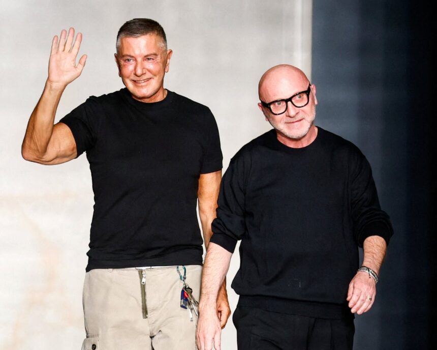 dolce gabbana says co founder stefano gabbana quit as chair at start of year 69d8cdb79e5d5