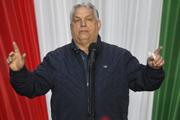 hungarians vote in hard fought election that could oust viktor orban after 16 years 69db3504ed542