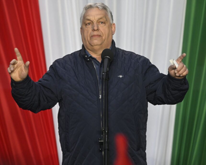 hungarians vote in hard fought election that could oust viktor orban after 16 years 69db3504ed542