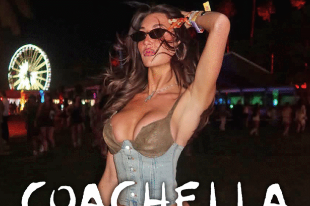 liam paynes former girlfriend kate cassidy spills out of top at coachella 69dab7c9d9424