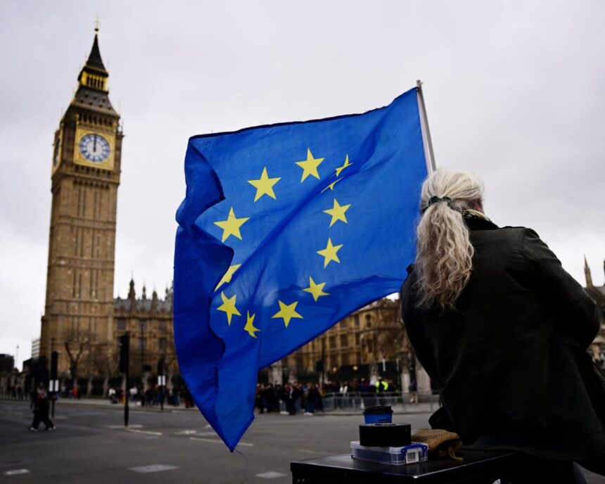 more than half of britons support rejoining eu 10 years on from brexit vote 69e27fc288ebf