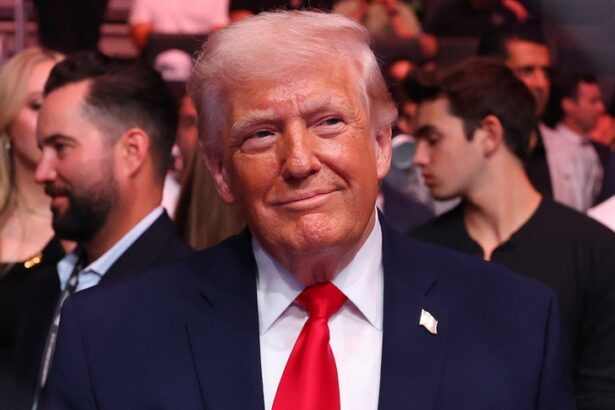 president trump takes a breather from iran war to take in ufc matches 69db8ce316500