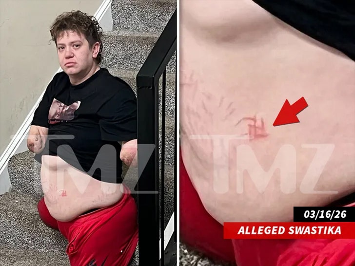Suspectul de omor cu patru membre amputate surprins cu svastică pe burtă 51 quadruple amputee murder suspect seen with swastika on belly in shocking pic 69df955b0e314
