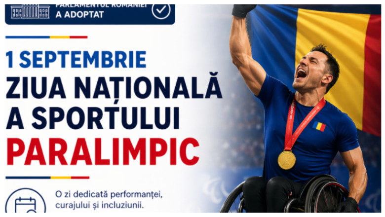 1 septembrie, Ziua Națională a Sportului Paralimpic, a fost oficializată de Nicușor Dan 51 1 septembrie devine ziua nationala a sportului paralimpic legea a fost promulgata de nicusor dan 6a09f1738a96b