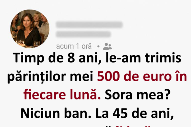 500 de euro pe luna