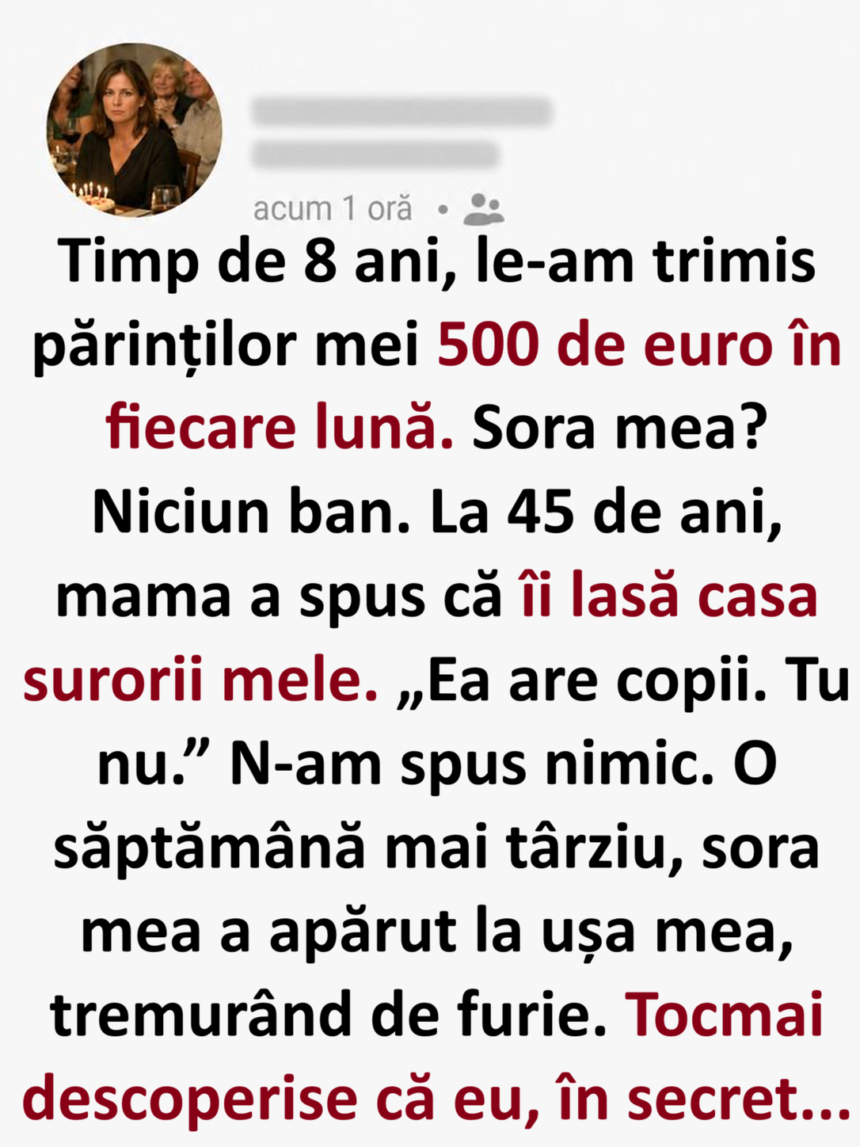 500 de euro pe luna