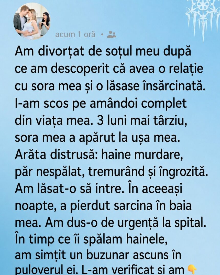 Mi-am urât sora pentru că mi-a distrus căsnicia… până în noaptea în care a pierdut copilul 51 701651335