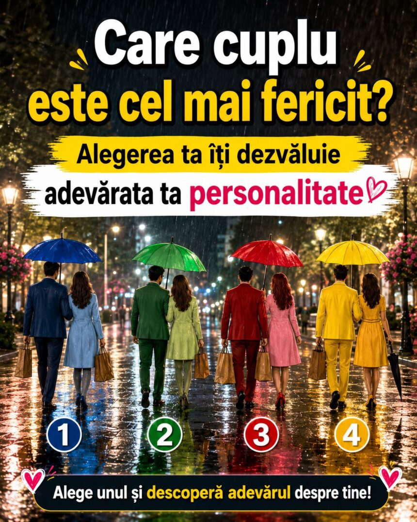 Care cuplu pare cel mai fericit? Alegerea ta poate spune multe despre personalitatea ta 51 705647308