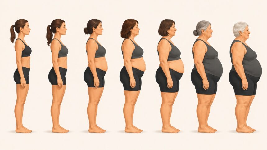 De ce ne îngrășăm odată cu vârsta. Ce se întâmplă în corp și cum putem preveni 51 710404075