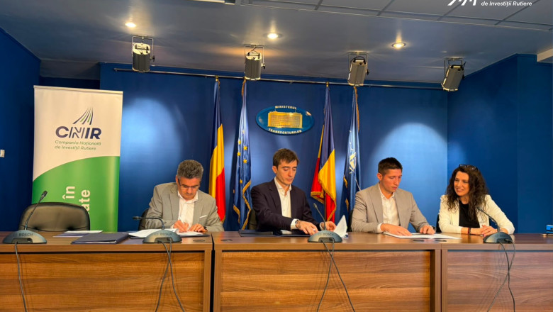 CNIR a semnat contractul pentru tronsonul 3 al Autostrăzii Unirii A8, investiție de aproape 4 miliarde de lei 51 cnir a semnat contractul pentru tronsonul 3 al autostrazii unirii a8 valoarea investitiei se apropie de 4 miliarde de lei 6a197c1b81f54