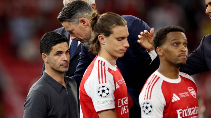 Mikel Arteta critică arbitrajul după finala Ligii Campionilor: „Ar fi putut fi un penalty” 51 mikel arteta a pus tunurile pe arbitraj dupa finala champions league ar putea fi usor un penalty 6a1b53b15d972
