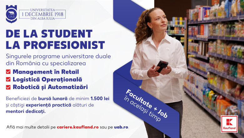 Avantajele programelor Kaufland: de ce optează tinerii pentru facultatea în regim dual 51 p de ce aleg tinerii facultatea in regim dual descopera care sunt beneficiile programelor kaufland 6a02da5fa38ea
