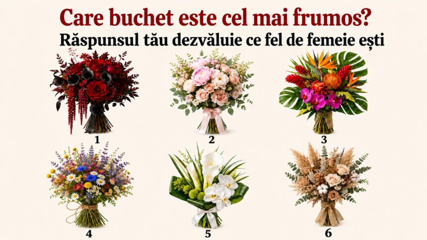 Alege un singur buchet: alegerea ta poate spune ce fel de femeie ești 51 711466653