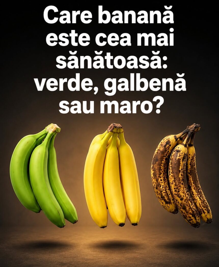 Bananele verzi, galbene sau cu pete maro: care sunt mai bune pentru tine? 51 72644048