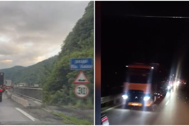 video ambuteiaje pe valea oltului o coloana de masini s a format in timpul noptii iar soferii au fost blocati cu orele 6a2fa89fd9be2