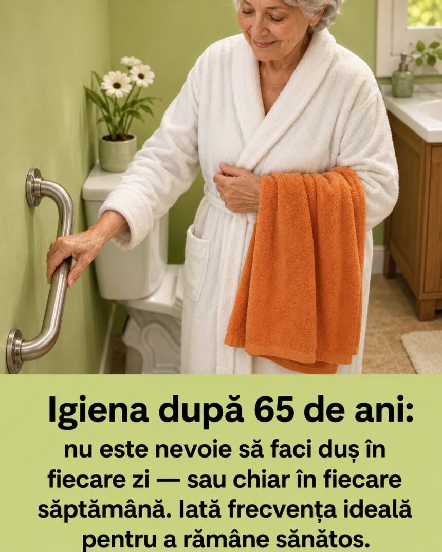 Cât de des ar trebui să facem duș după 65 de ani? 51 742859146