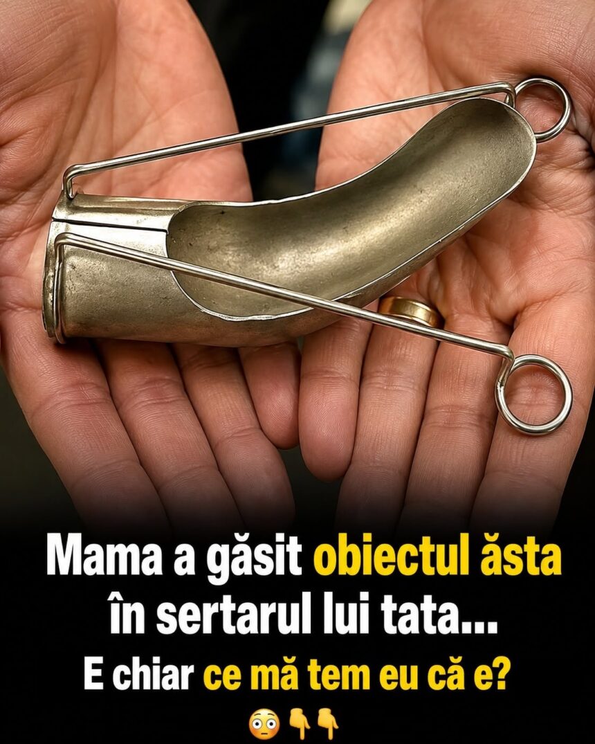 Misterul obiectului metalic găsit într-un sertar. La ce era folosit, de fapt 51 753702374 1513439310530577