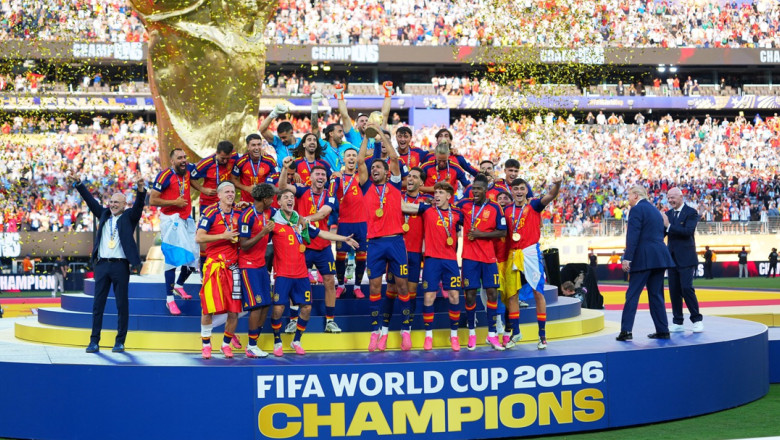 Spania devine campioană mondială pentru a doua oară, învingând Argentina în prelungiri 51 galerie foto cm 2026 spania este noua campioana mondiala dupa ce a invins argentina in prelungiri ibericii castiga trofeul a doua oara 6a5da8c54cc6a