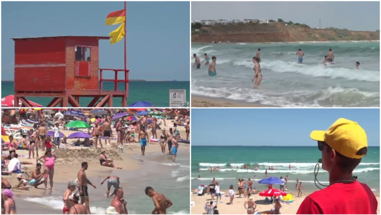 video mii de romani isi petrec concediile pe litoral principalele pericole ale vacantei la mare salvamar sunt periculoase 6a4f2e3bdf4b3