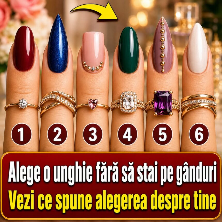 Alege o unghie fără să stai pe gânduri. Numărul ales spune ceva surprinzător despre felul tău de a fi 51 784252717