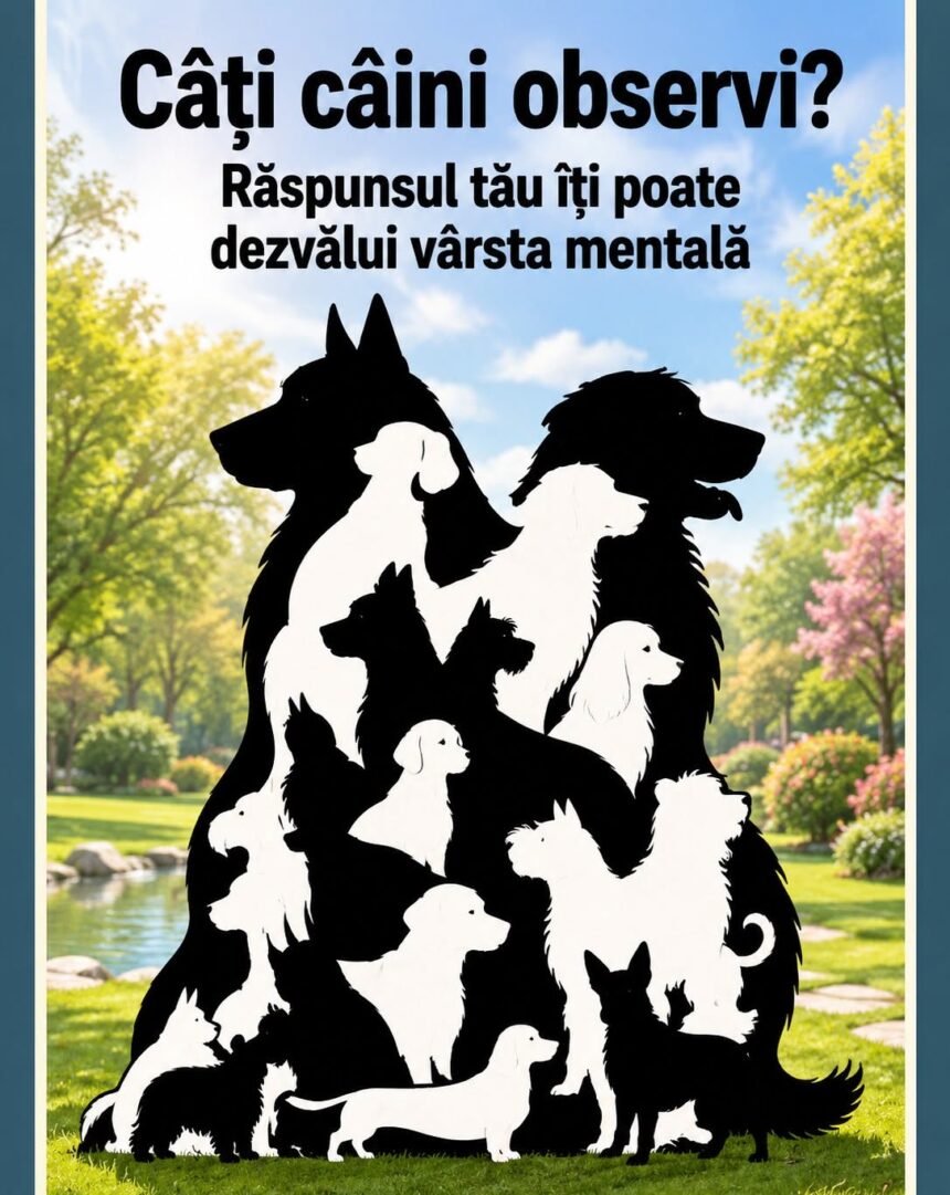 Câți câini observi? Răspunsul îți poate dezvălui vârsta mentală 51 784619411