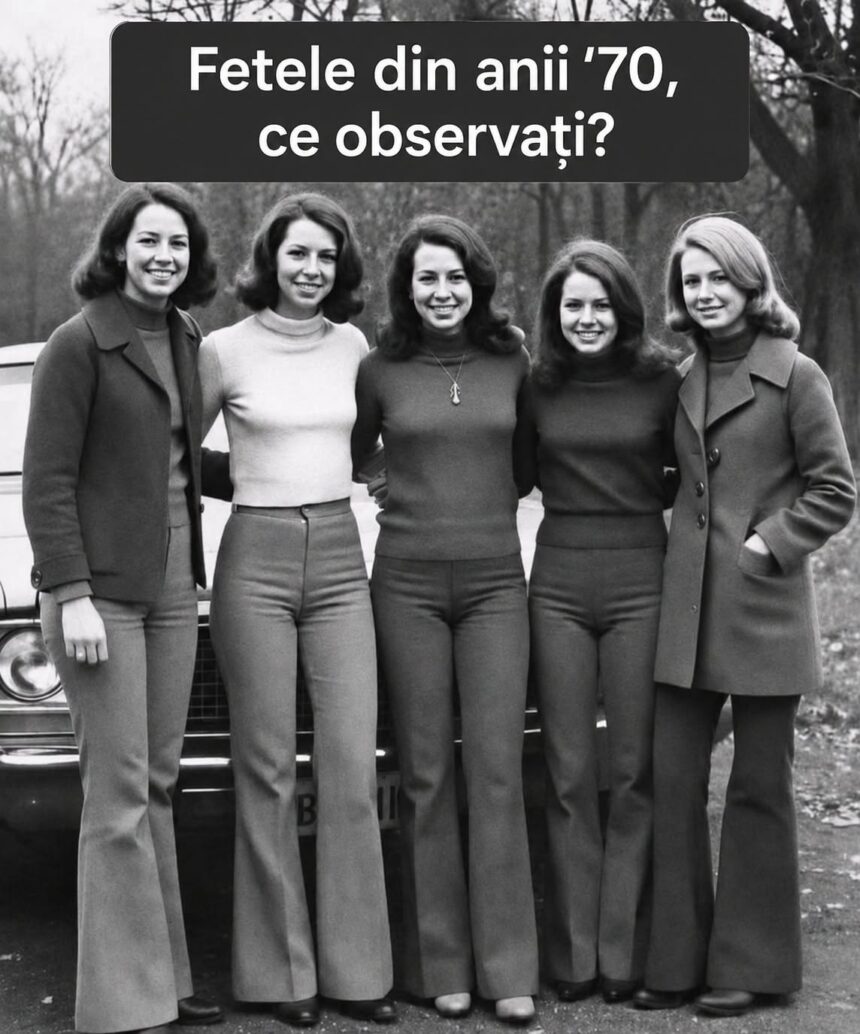 Fetele din anii ’70: Ce detaliu din această fotografie îți sare primul în ochi? 51 785147198