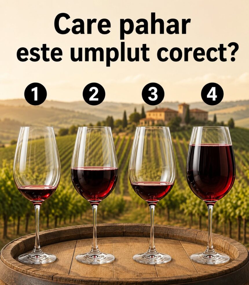Cât vin se pune, de fapt, într-un pahar? Mulți îl umplu prea mult fără să știe 51 790803618