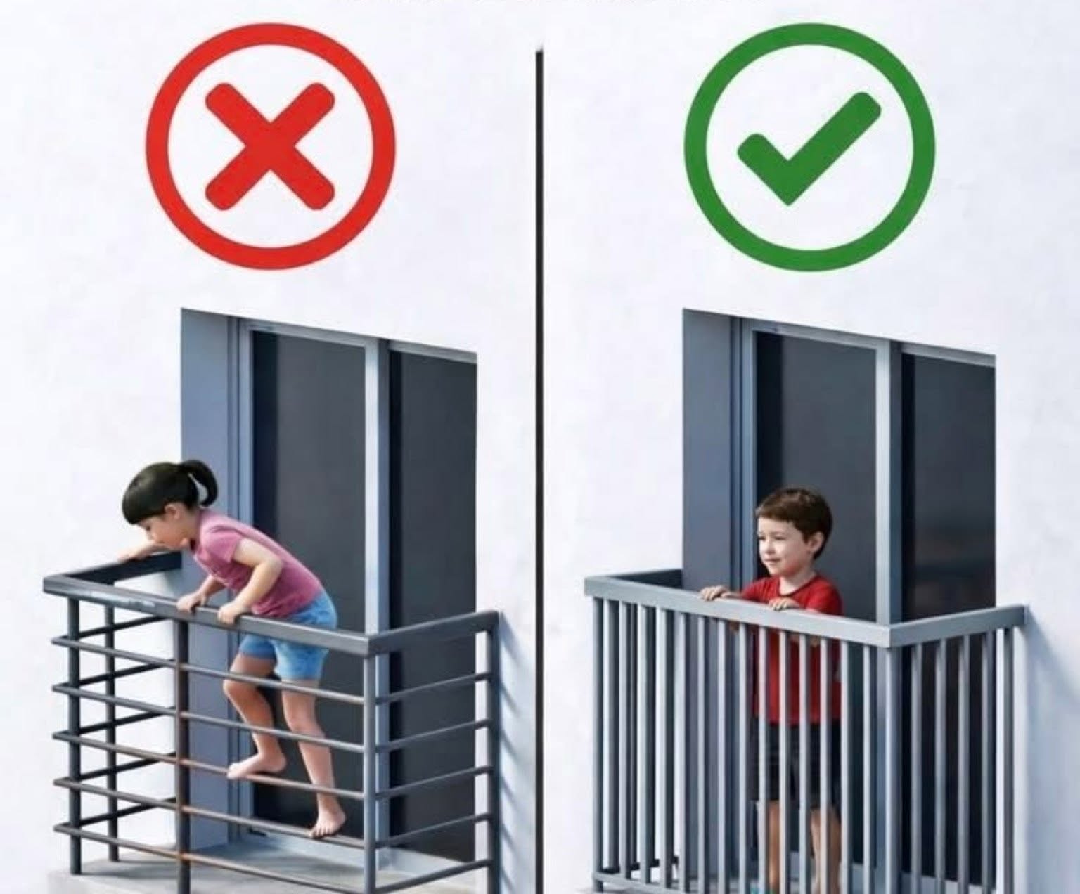 De ce balustradele de balcon au bare verticale, nu orizontale? Detaliul banal care poate preveni o tragedie 52 793721002