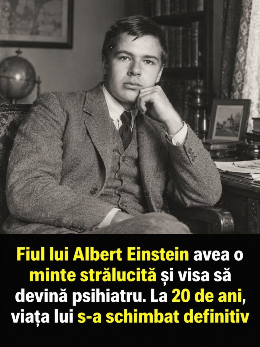 Albert Einstein a schimbat lumea, dar nu a putut schimba destinul propriului fiu 51 80805167