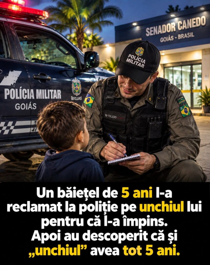 Un copil de 5 ani a mers la poliție să-și reclame unchiul. Când agentul a aflat cine era „agresorul”, situația a luat o întorsătură neașteptată 51 808155841